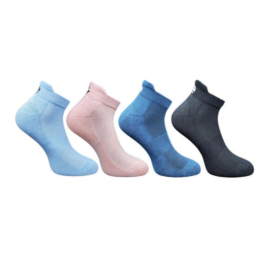 4_Pair Set Unisex Casual Bamboo Cotton Printed Ankle Length · 3174