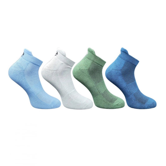 4_Pair Set Unisex Casual Bamboo Cotton Printed Ankle Length · 3181