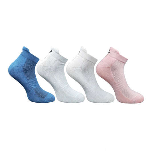 4_Pair Set Unisex Casual Bamboo Cotton Printed Ankle Length · 3184