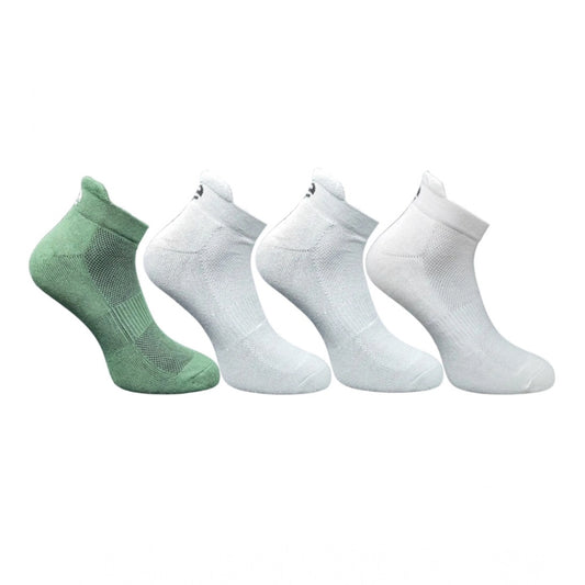 4_Pair Set Unisex Casual Bamboo Cotton Printed Ankle Length · 3187