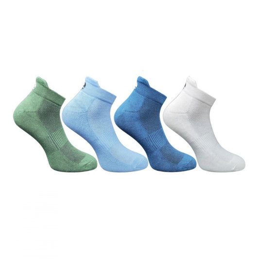 4_Pair Set Unisex Casual Bamboo Cotton Printed Ankle Length · 3192