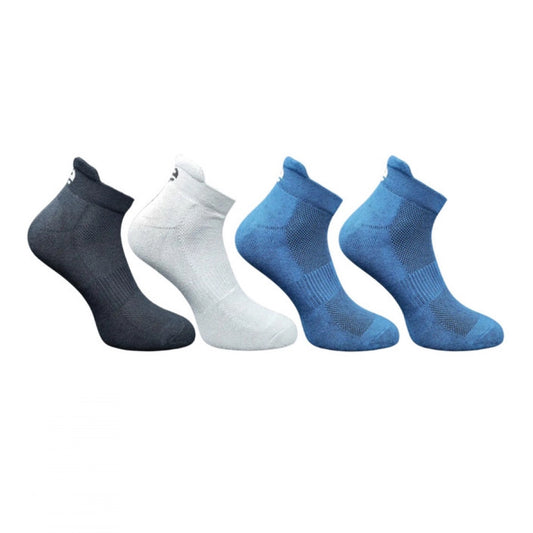 4_Pair Set Unisex Casual Bamboo Cotton Printed Ankle Length · 3202