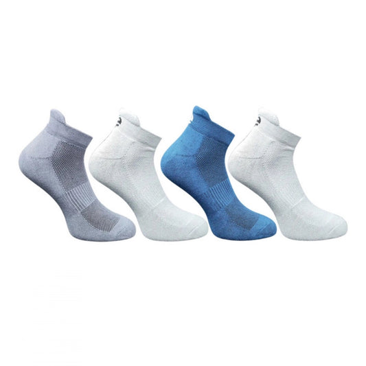 4_Pair Set Unisex Casual Bamboo Cotton Printed Ankle Length · 3204