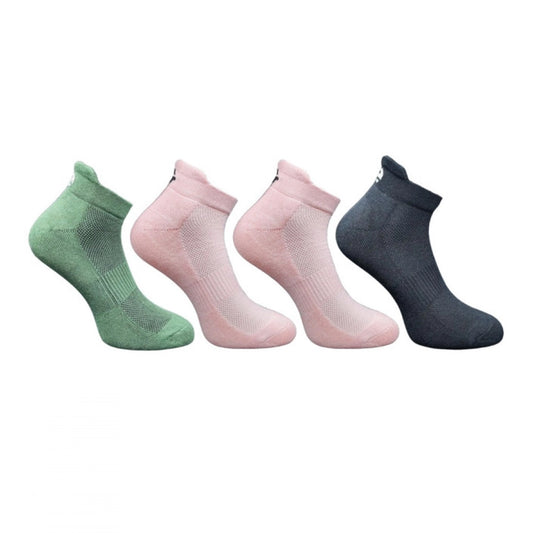 4_Pair Set Unisex Casual Bamboo Cotton Printed Ankle Length · 3213