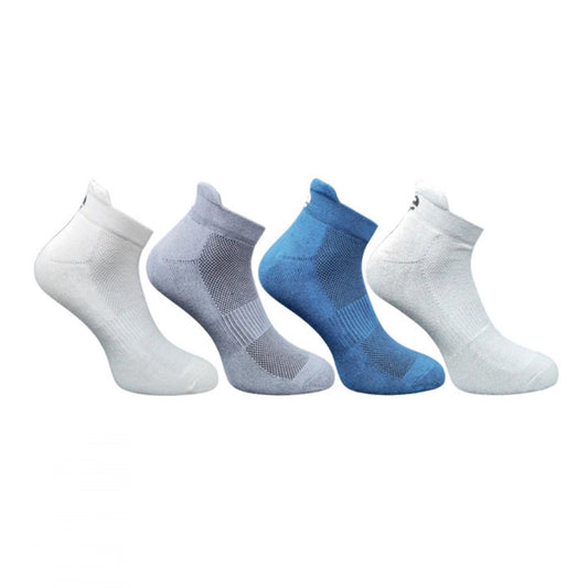 4_Pair Set Unisex Casual Bamboo Cotton Printed Ankle Length · 3221