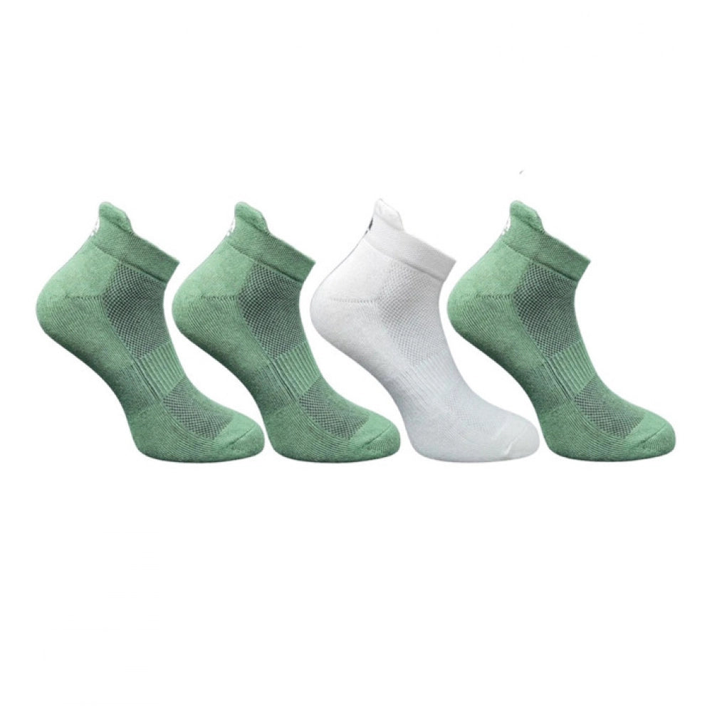 4_Pair Set Unisex Casual Bamboo Cotton Printed Ankle Length · 3223