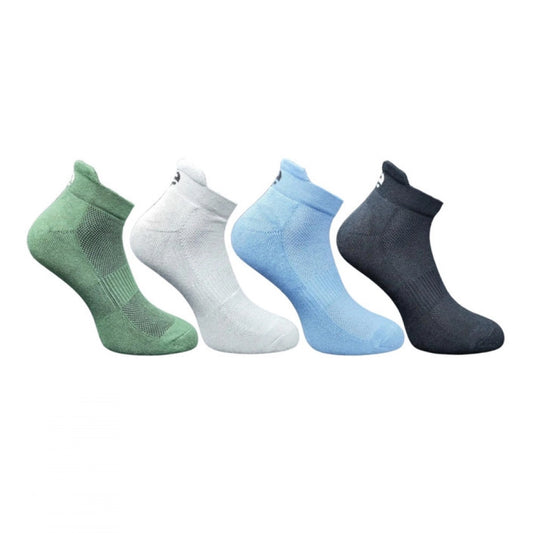 4_Pair Set Unisex Casual Bamboo Cotton Printed Ankle Length · 3227
