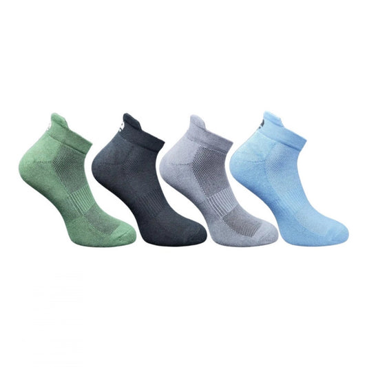 4_Pair Set Unisex Casual Bamboo Cotton Printed Ankle Length · 3232