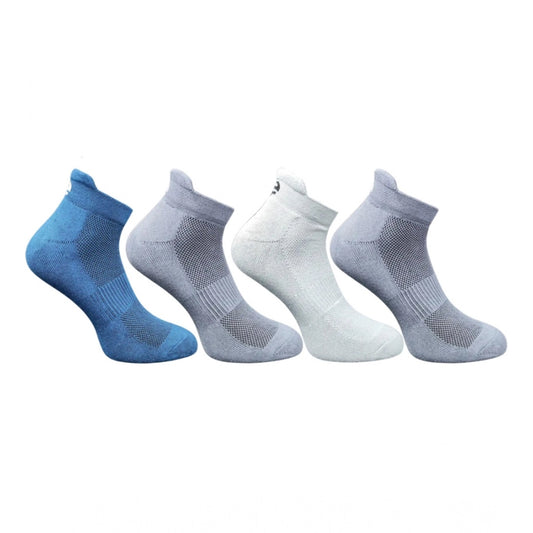 4_Pair Set Unisex Casual Bamboo Cotton Printed Ankle Length · 3234