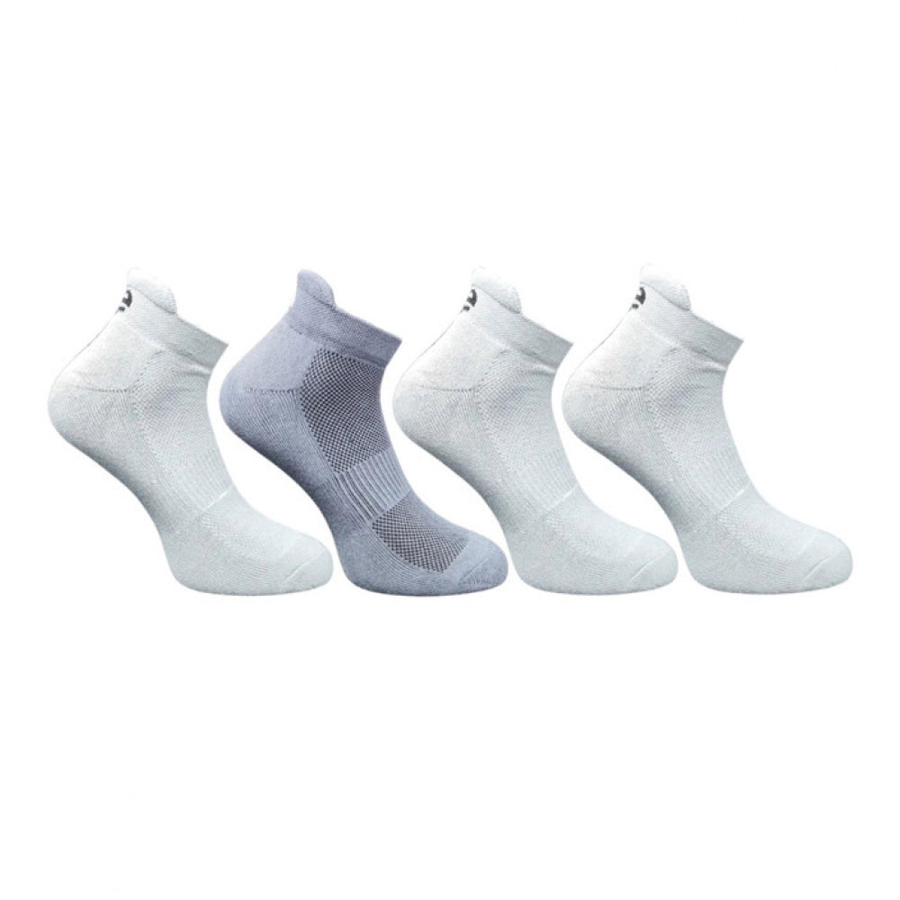 4_Pair Set Unisex Casual Bamboo Cotton Printed Ankle Length · 3236