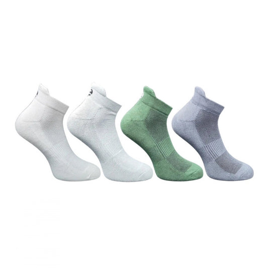 4_Pair Set Unisex Casual Bamboo Cotton Printed Ankle Length · 3237