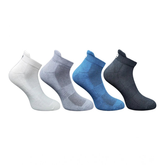 4_Pair Set Unisex Casual Bamboo Cotton Printed Ankle Length · 3239