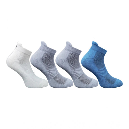 4_Pair Set Unisex Casual Bamboo Cotton Printed Ankle Length · 3242