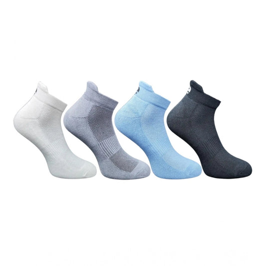 4_Pair Set Unisex Casual Bamboo Cotton Printed Ankle Length · 3244