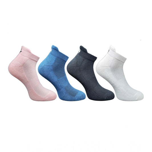 4_Pair Set Unisex Casual Bamboo Cotton Printed Ankle Length · 3245