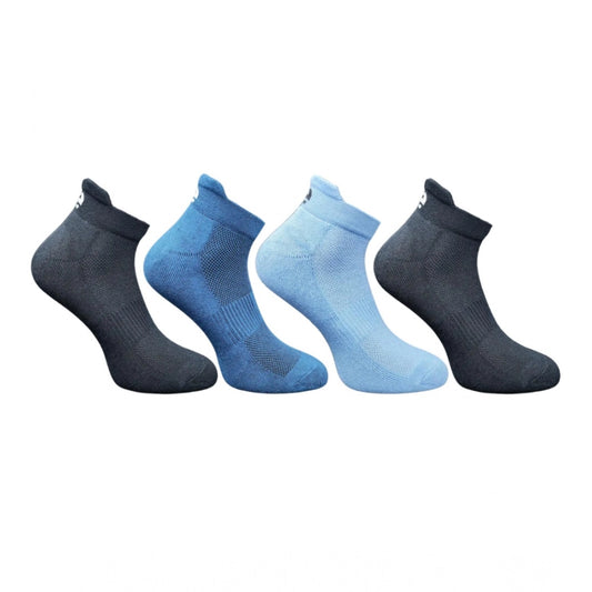 4_Pair Set Unisex Casual Bamboo Cotton Printed Ankle Length · 3246