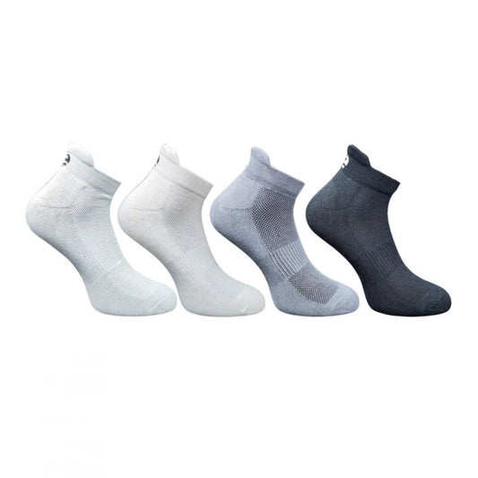 4_Pair Set Unisex Casual Bamboo Cotton Printed Ankle Length · 3247