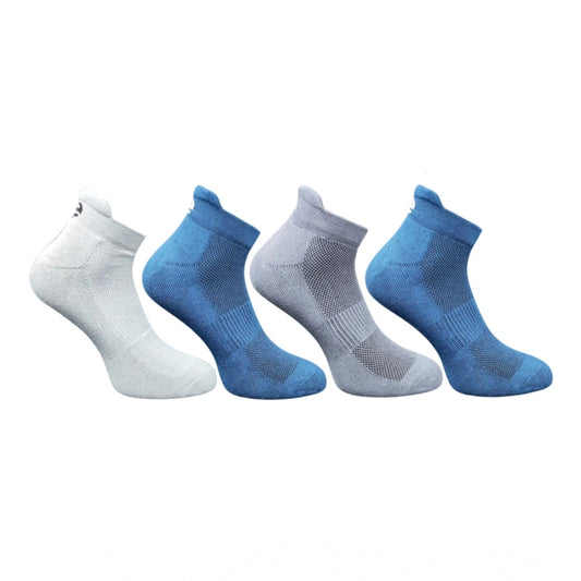4_Pair Set Unisex Casual Bamboo Cotton Printed Ankle Length · 3249