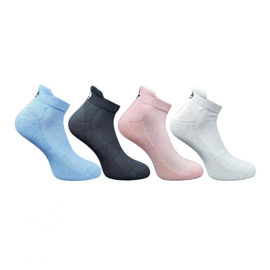 4_Pair Set Unisex Casual Bamboo Cotton Printed Ankle Length · 3254