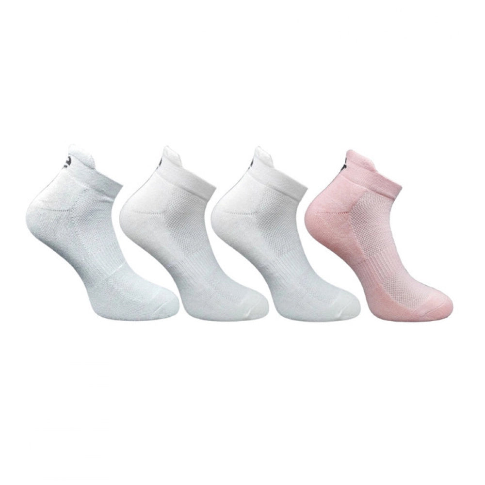 4_Pair Set Unisex Casual Bamboo Cotton Printed Ankle Length · 3258
