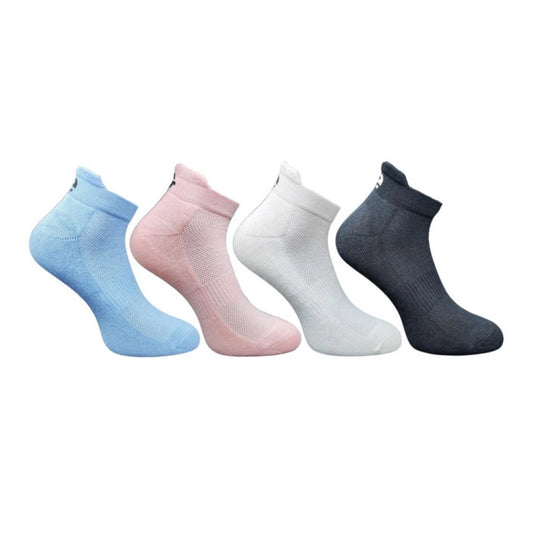 4_Pair Set Unisex Casual Bamboo Cotton Printed Ankle Length · 3259