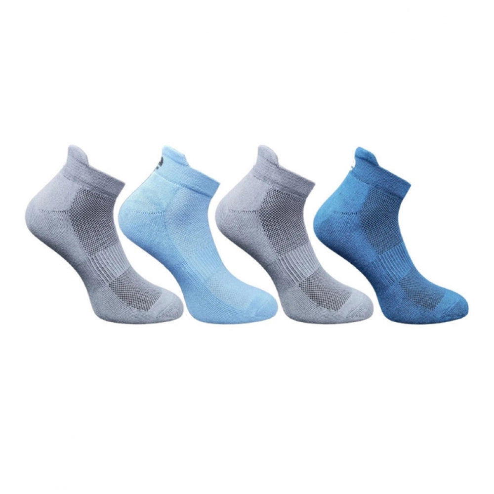 4_Pair Set Unisex Casual Bamboo Cotton Printed Ankle Length · 3260