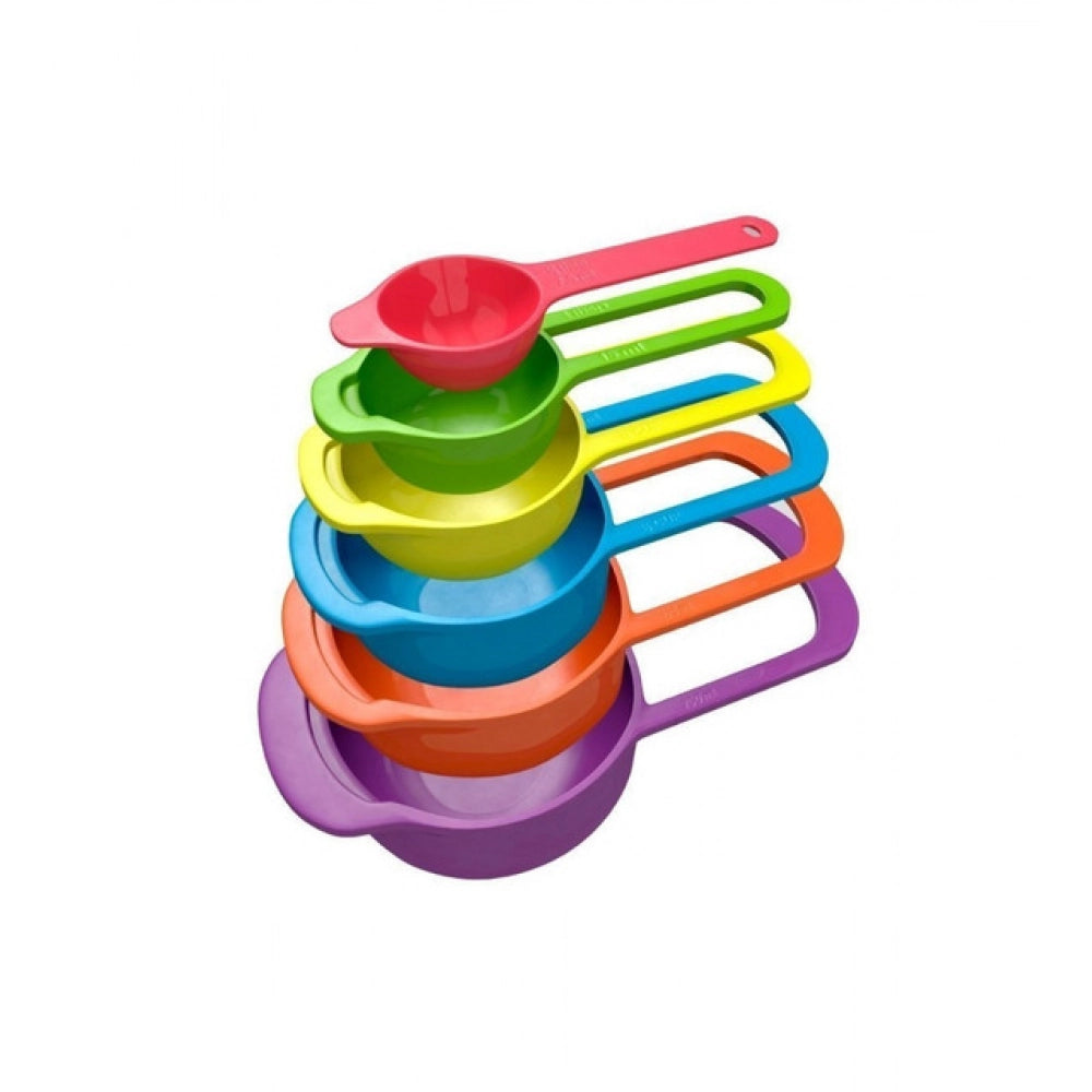 _Colorful Measuring Cup Spoon Set Stackable Kitchen Measuring Cups · Pack of 4