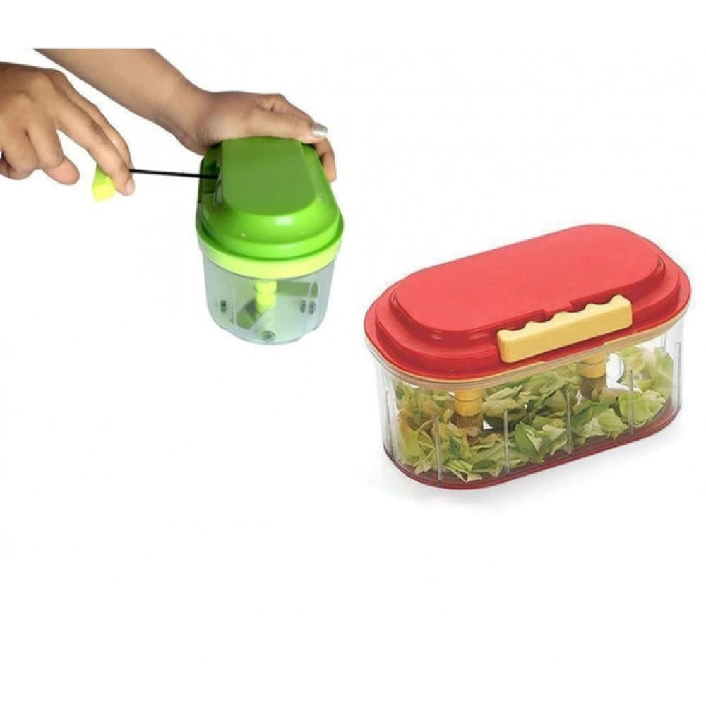 _Twin Bowl Dual-Blade Hand Choppers · Pack of 2