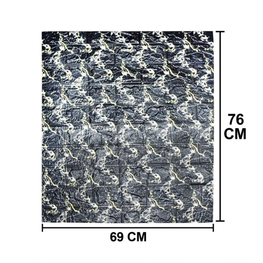 _Fancy 3D Wall Decor – Stylish Black Decorative Walls · Pack of 3