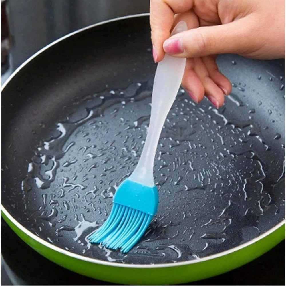_Silicone Spatula With Brush – Heat Resistant Cooking Ands · Pack of 5