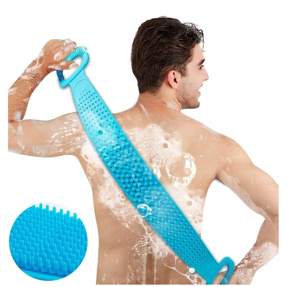 _Silicone Bath Scrubber Belt – Dual-Sided Exfoliating Body Cleanings · Pack of 2