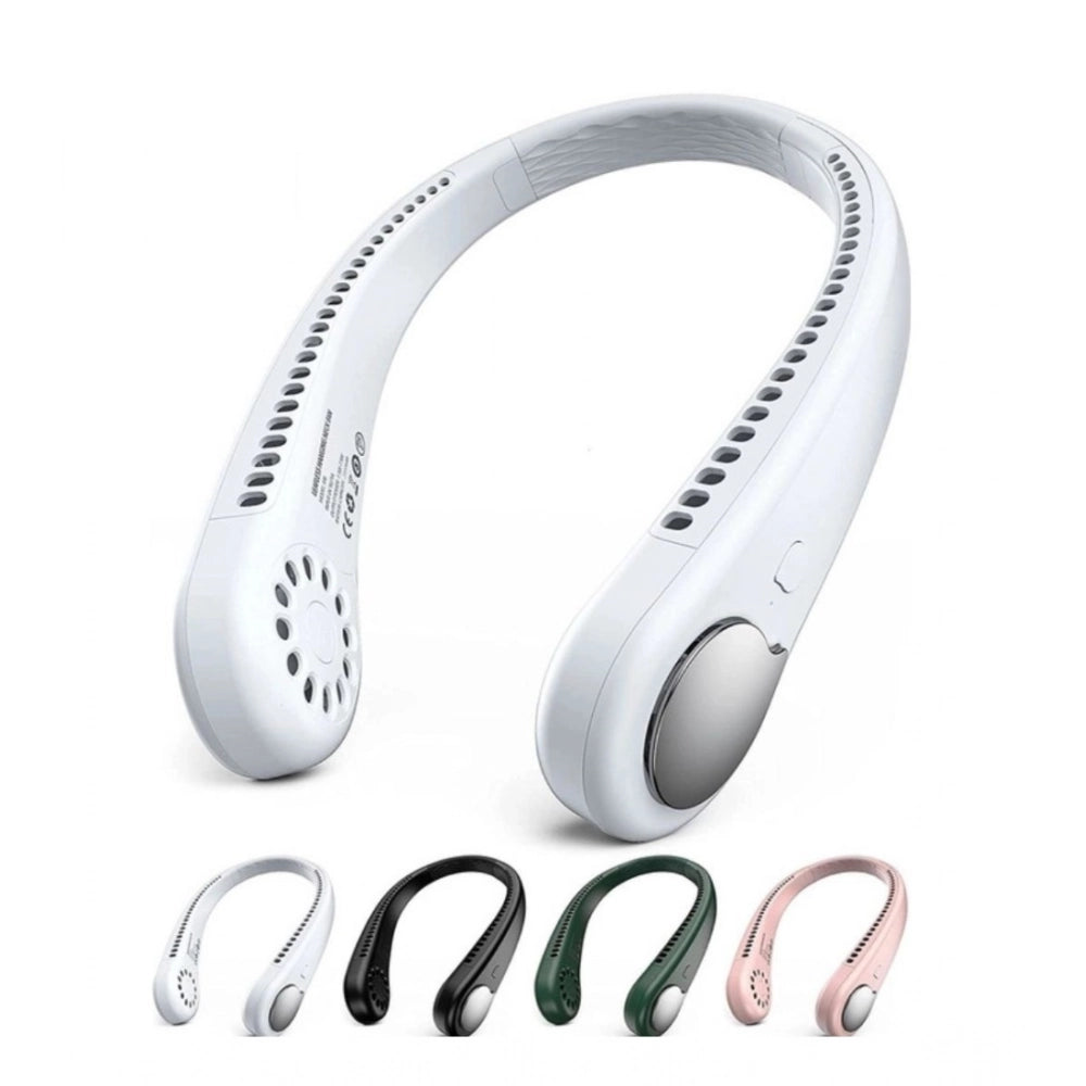USB Rechargeable Wearable Neck Fan — Single Piece