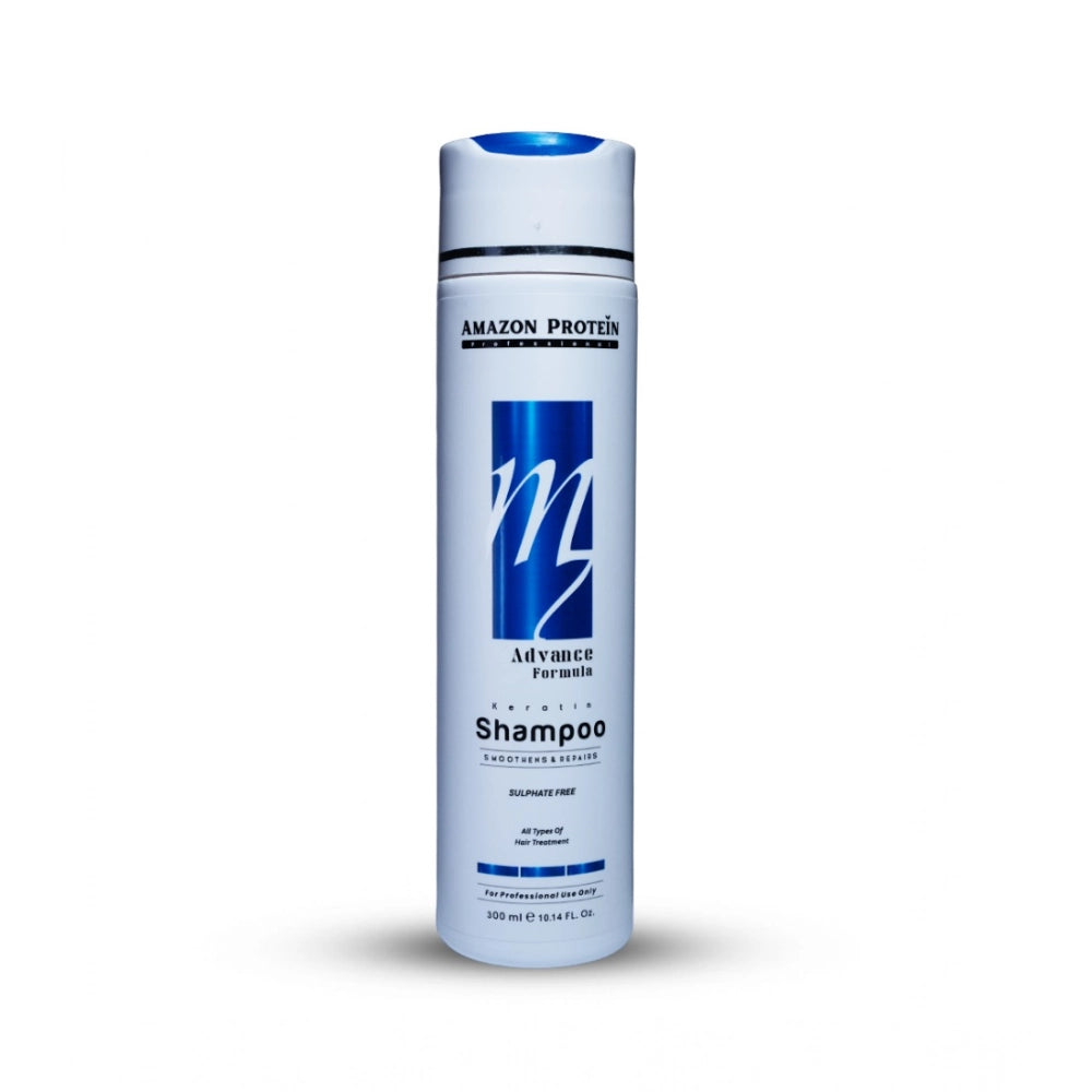 Unisex Protein Keratin Sampoo — 300 Ml
