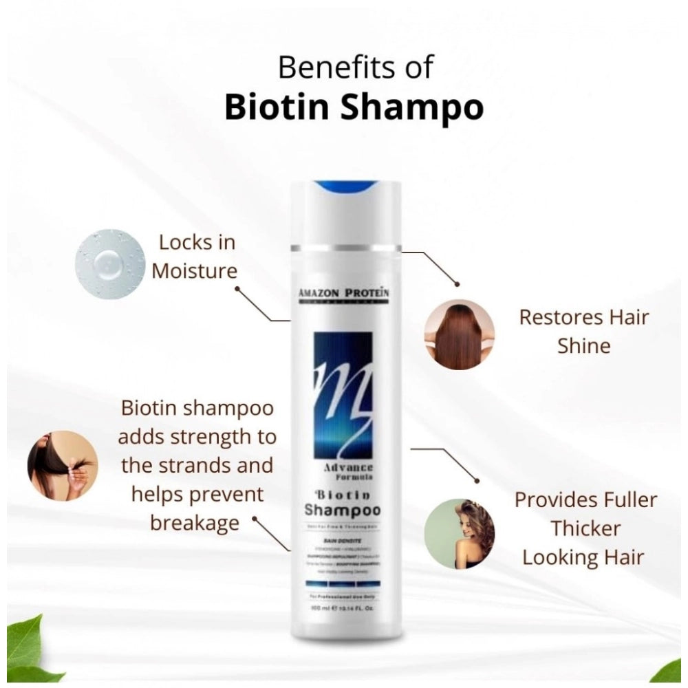 Unisex Protein Biotin Sampoo — 300 Ml