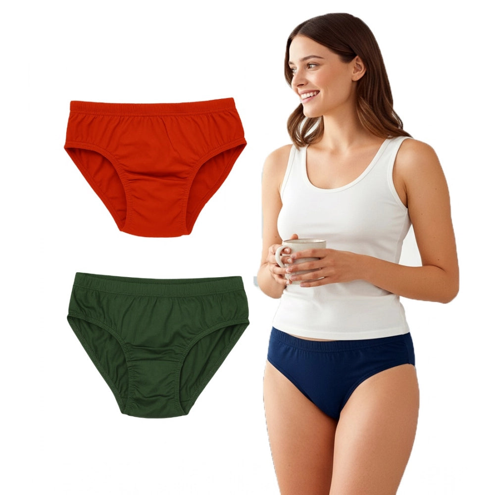 Pack Of_3 Women's Cotton Solid Hipster Panty · 01_L