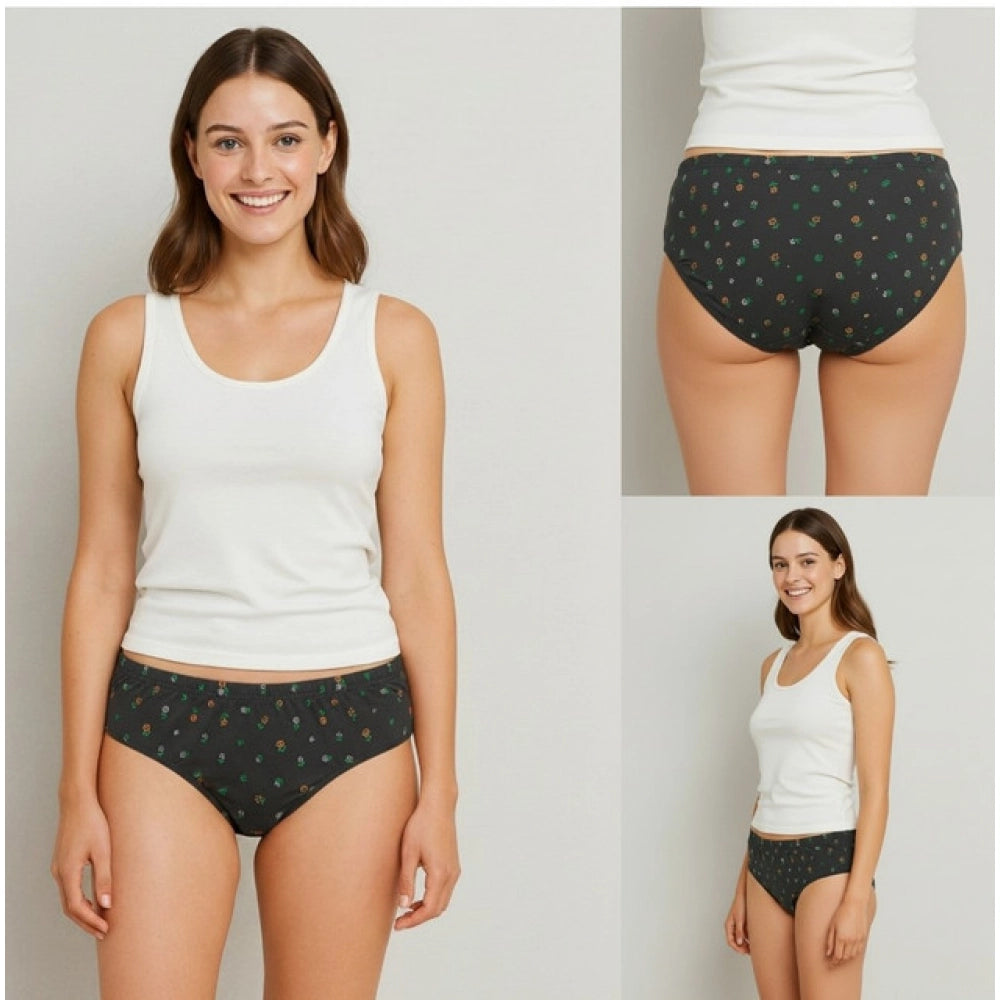 Pack Of_6 Women's Cotton Printed Hipster Panty · 13_L