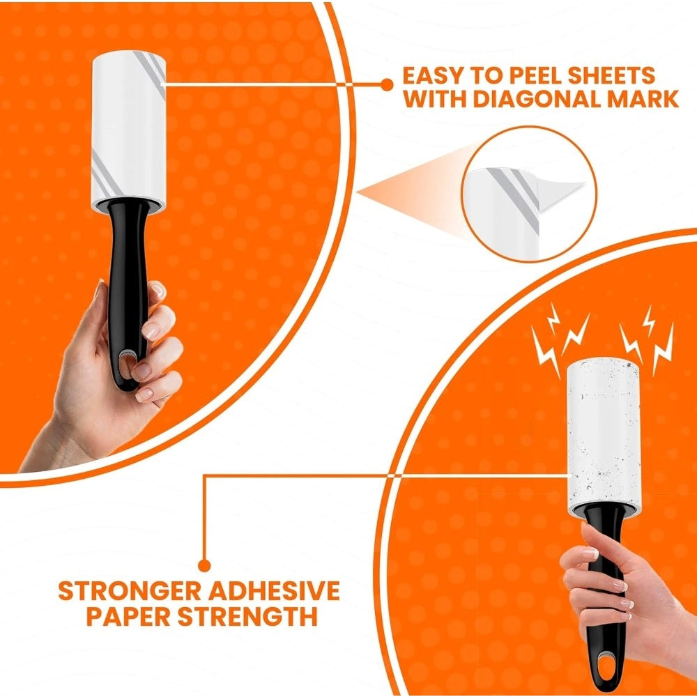 Pet Hair Remover 1 Handle And 4 Refill Totally — White