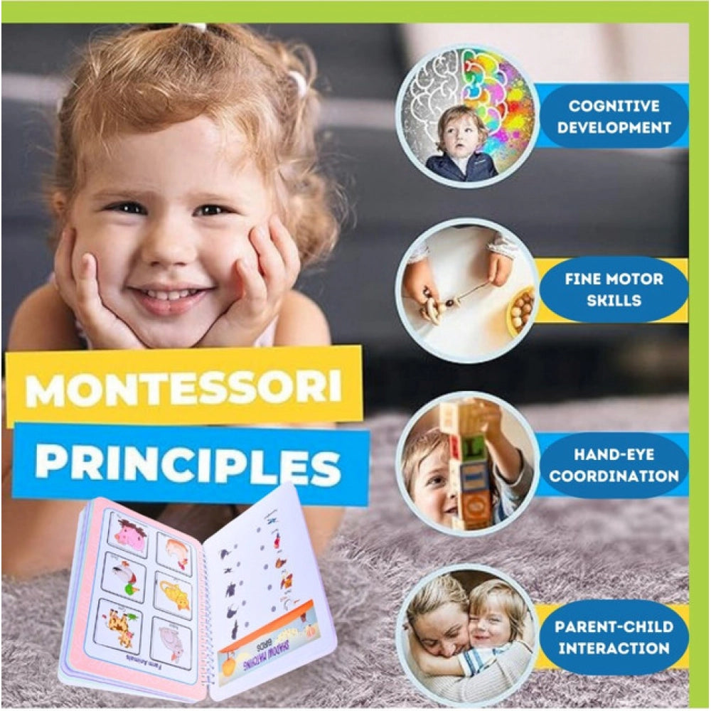 Montessori Busy Book Benefits– Complete Early Learning Activity Book