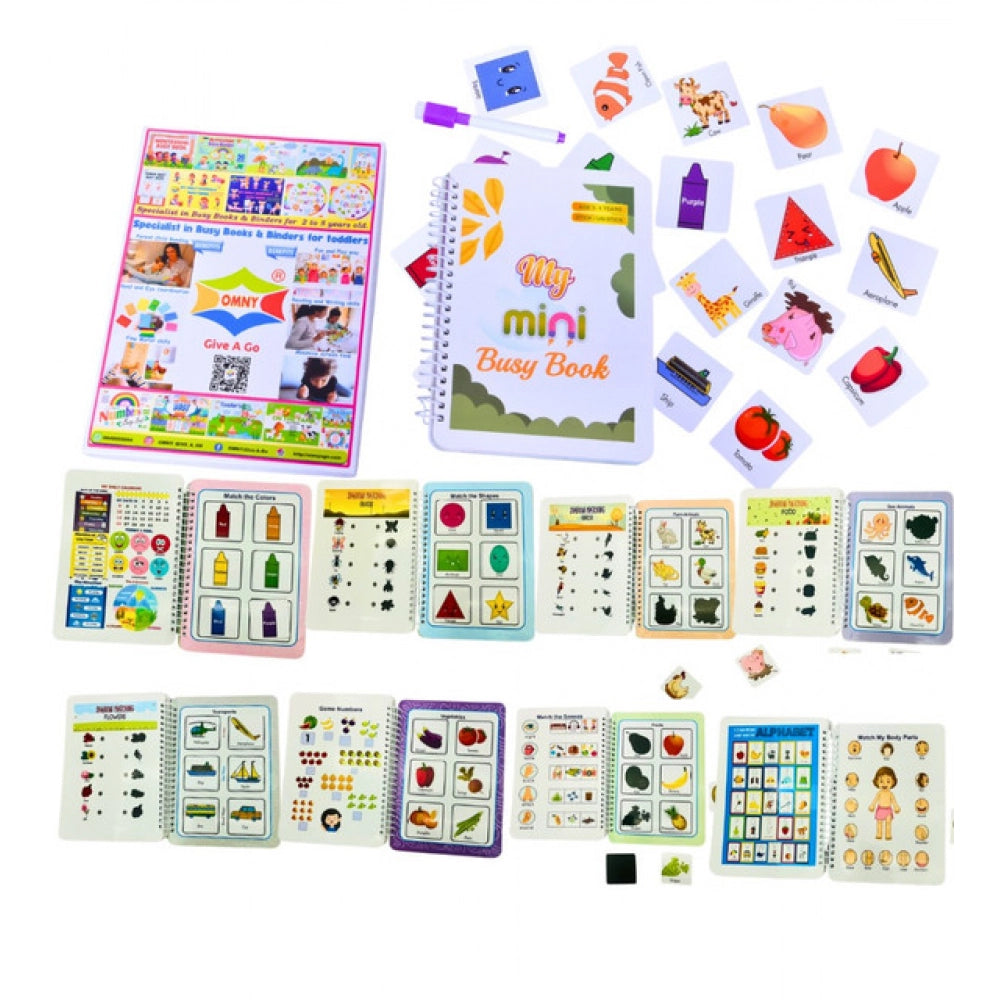 Montessori Busy Book Benefits– Complete Early Learning Activity Book