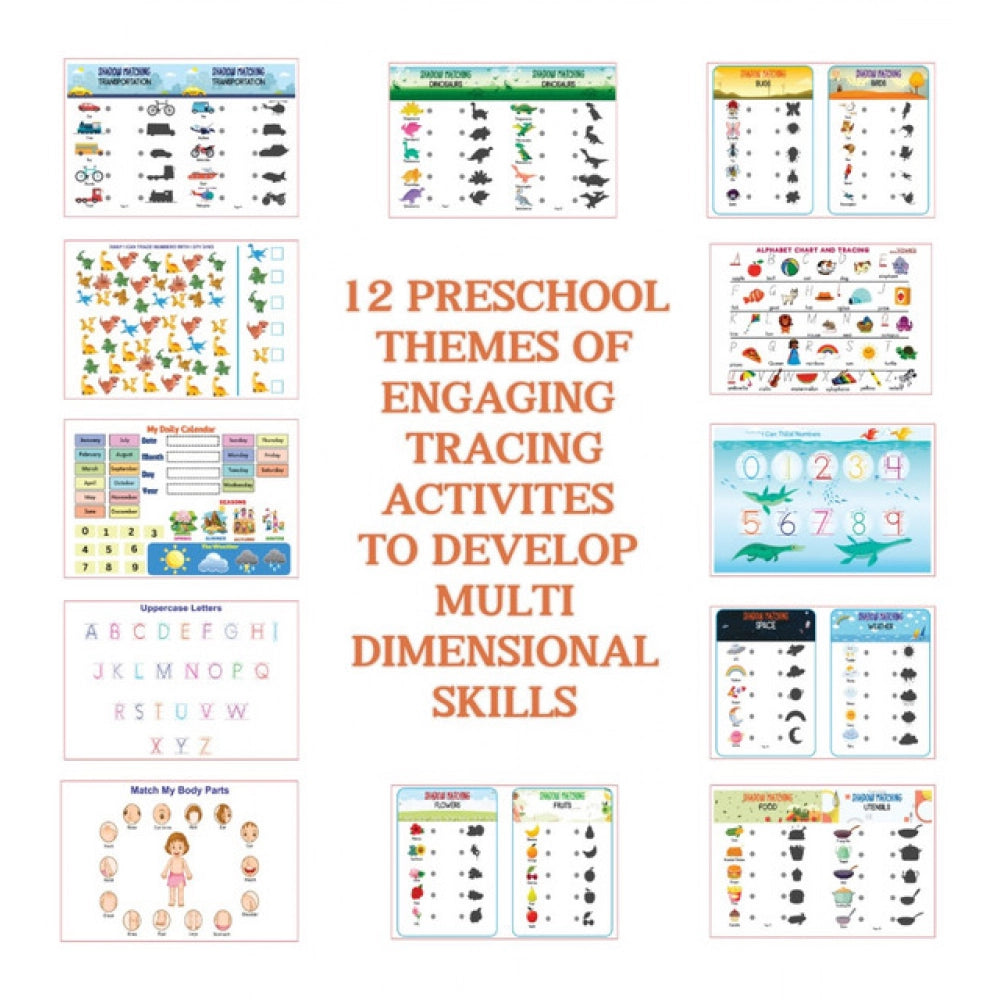 Mini Busy Book – Early Learning Activity Book For