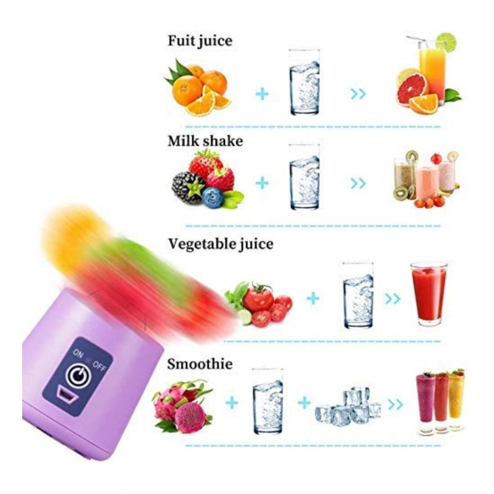Solid Electric USB Juicer — Purple