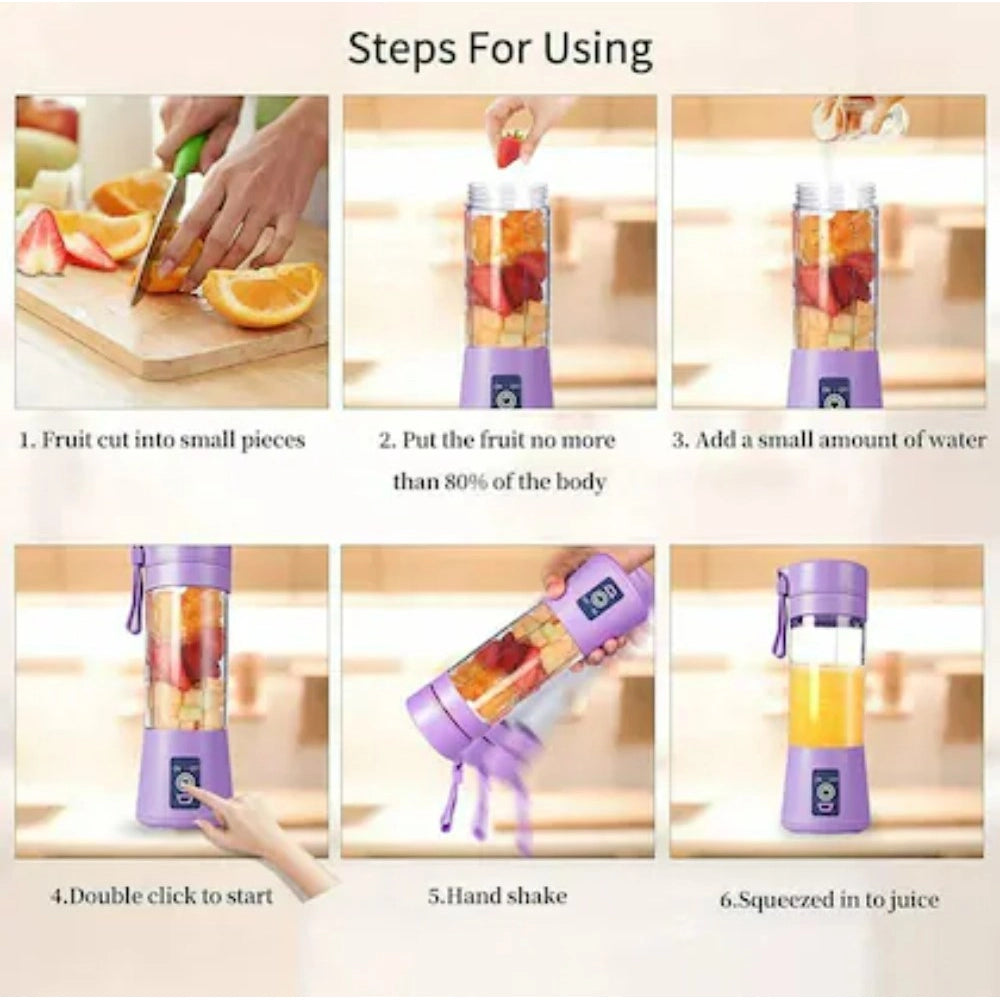 Solid Electric USB Juicer — Purple