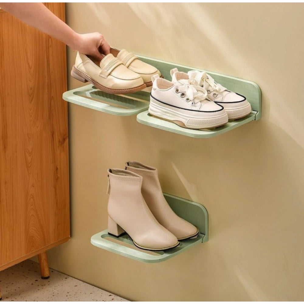Solid Wall Hanging Shoe Rack