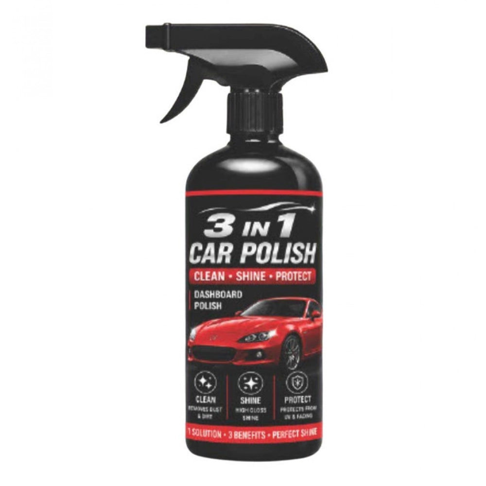 3-In-1 Car And Bike Polish Spray Bottles 100 mls · Pack of 1