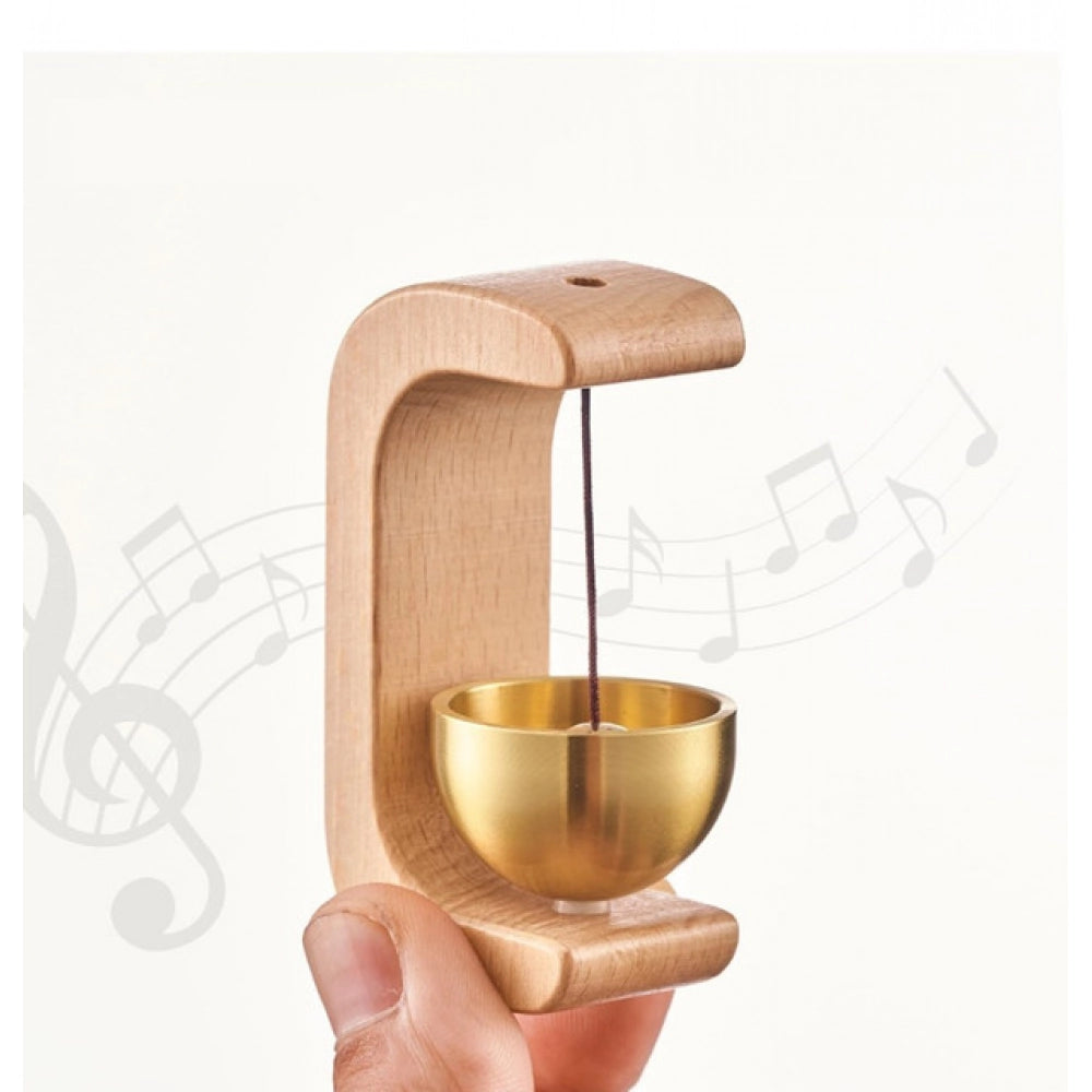 Self-Adhesive Magnetic Doorbell — Gold