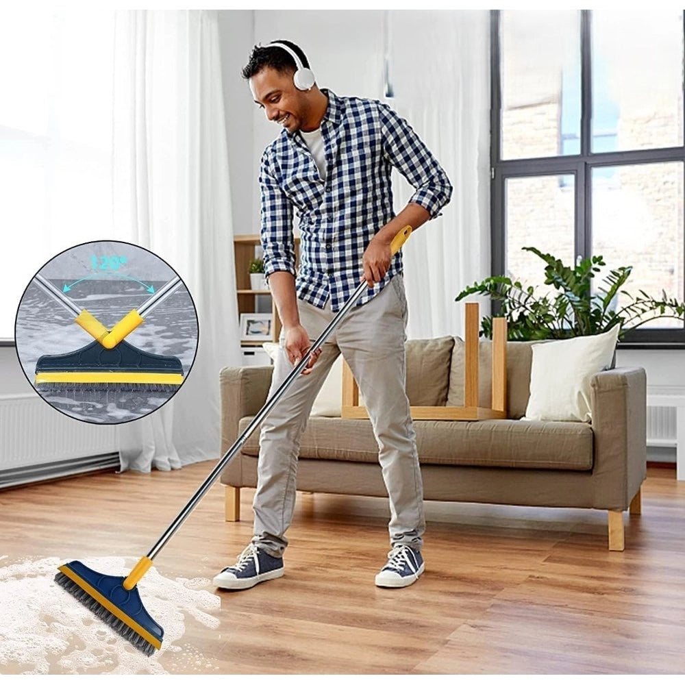 2 In 1 Scrape Floor Scrubbing Brushs · Pack of 2