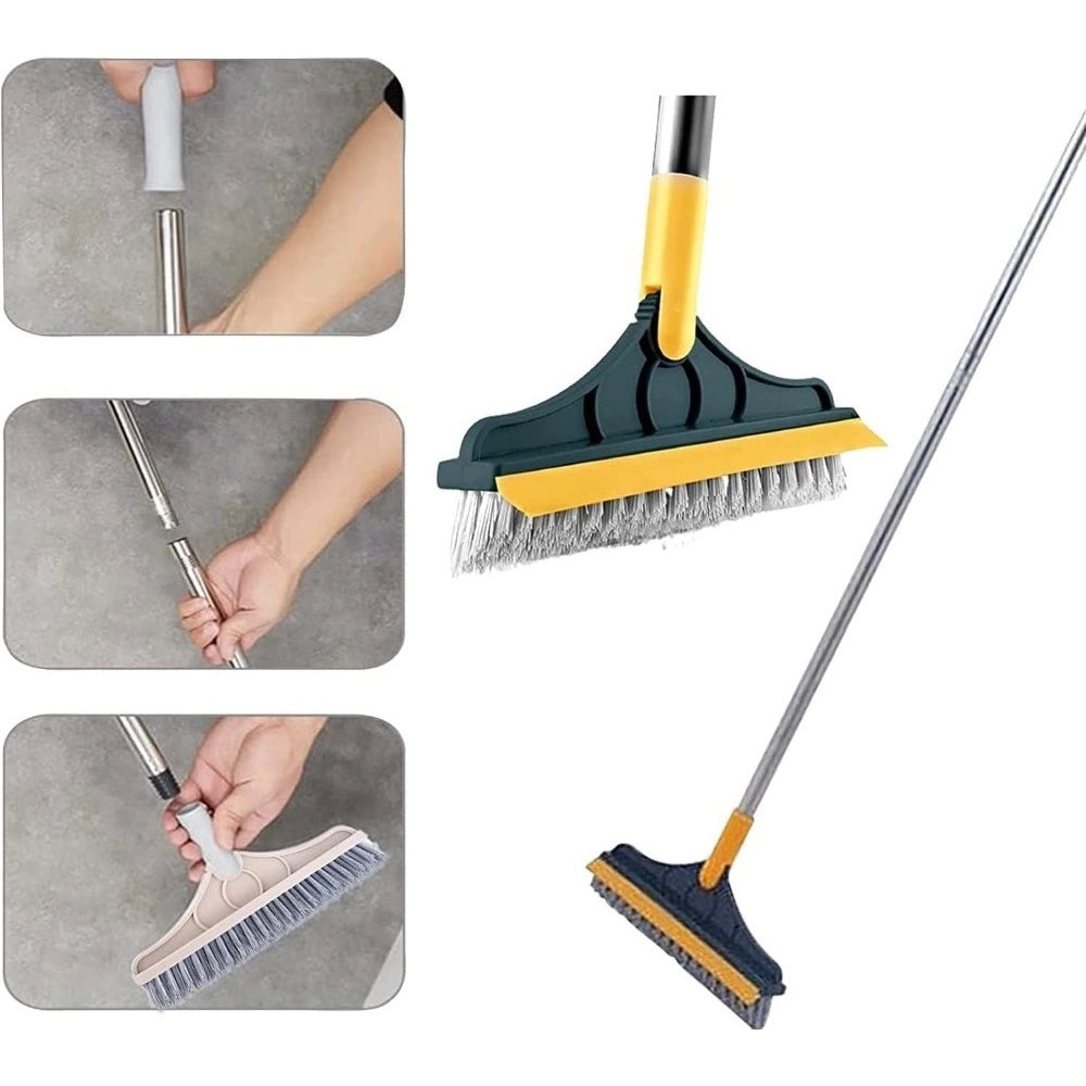2 In 1 Scrape Floor Scrubbing Brushs · Pack of 2