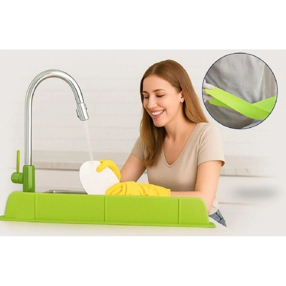 Silicone Sink Splash Guard For Kitchen