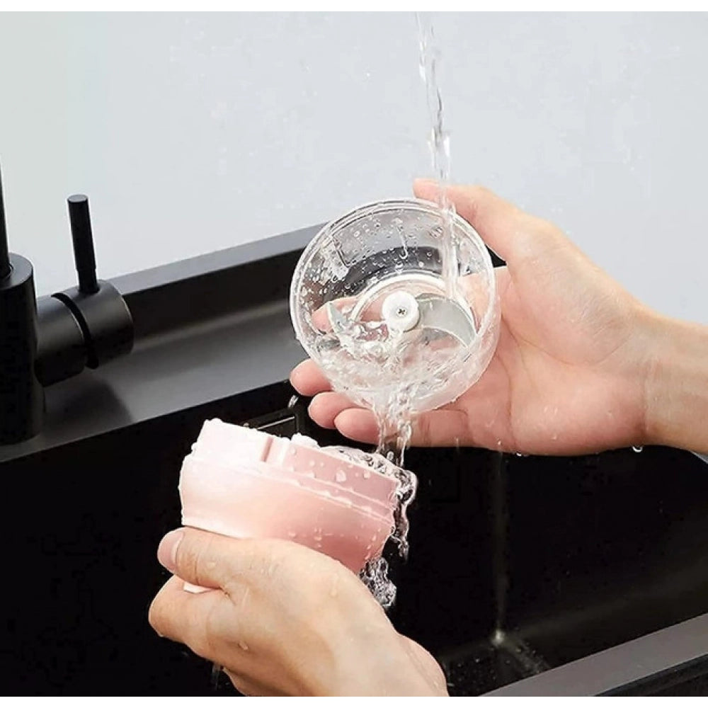 USB Garlic Chopper — Pink
