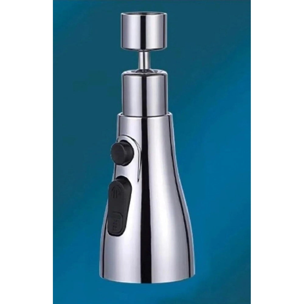 360 Degree Movable Faucet — Silver